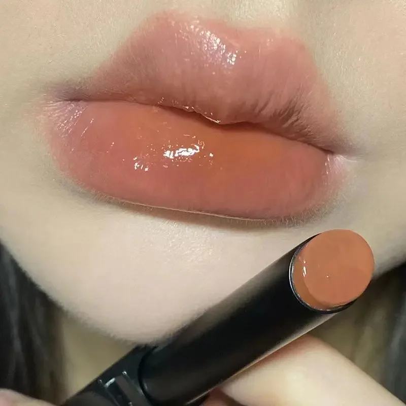 Rouge à Lèvres observateur à l'Eau Coloré, Gloss Miroir Durable, Maquillage Hydratant, Rouge Teinte Jules Brcorporelle, Baume Cosmétique