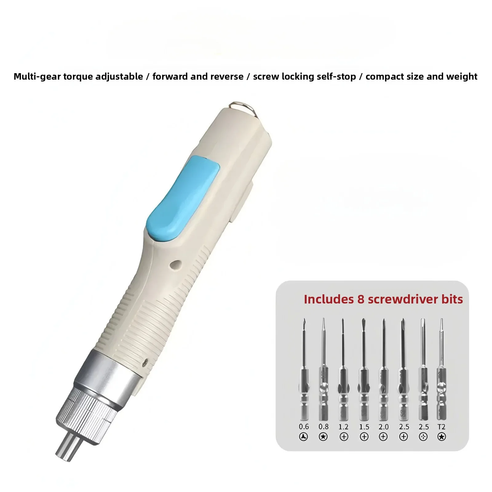 Electric Screwdriver Auto Stop Protection For Phone Laptop Repair Household Disassembly