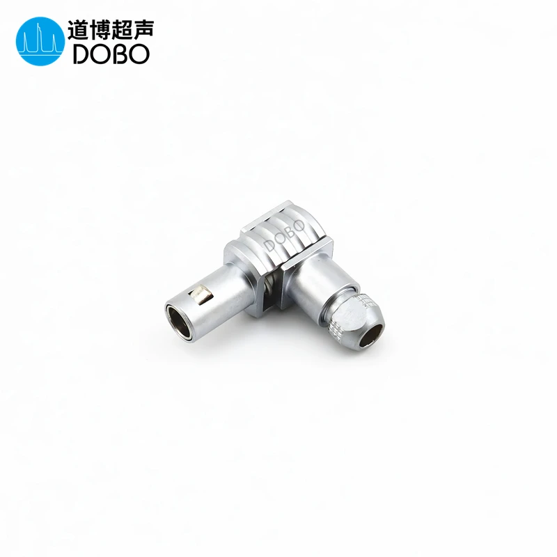 

C5 Bent Plug Right Angle FFA.00 Ultrasonic Probe Wire Connector Male Head Thickness Gauge Flaw Detector Connector