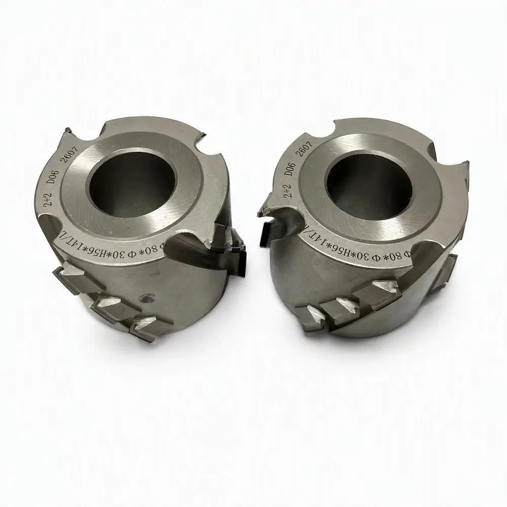 80*30*H56 Spiral Cutterhead Replaceable  CNC Woodworking Milling Cutter 80mm Dia 30mm Bore for Router