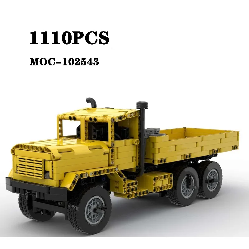 MOC-102543 Suspended Truck Off-road Vehicle Splicing Block Model Ornament 1110PCS Puzzle Education Birthday Christmas Toy Gift