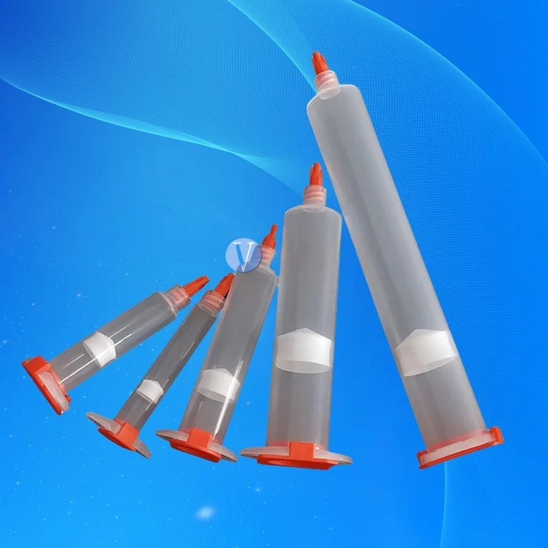 

Free Ship Wholesale 3/5/10/30/55 Cc / Ml Liquid Glue Dispensing Pneumatic Syringe Barrel/Piston/Syringe Tip Stopper/End Cover