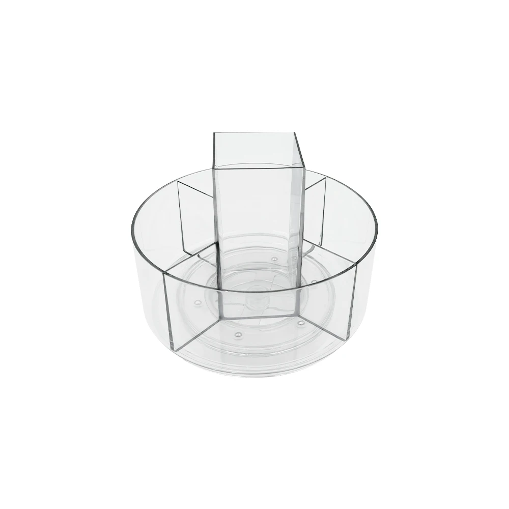 360 Degree Rotating Makeup Storage Box Turntable Makeup Storage Tray Suitable For Dressing Tables Skincare Products Etc