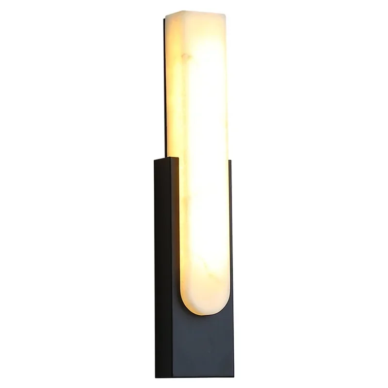 SEAN Nordic Wall Lamp Modern Creative Fixtures Rectangle Design Marble LED Indoor Living Room Bedroom Lighting