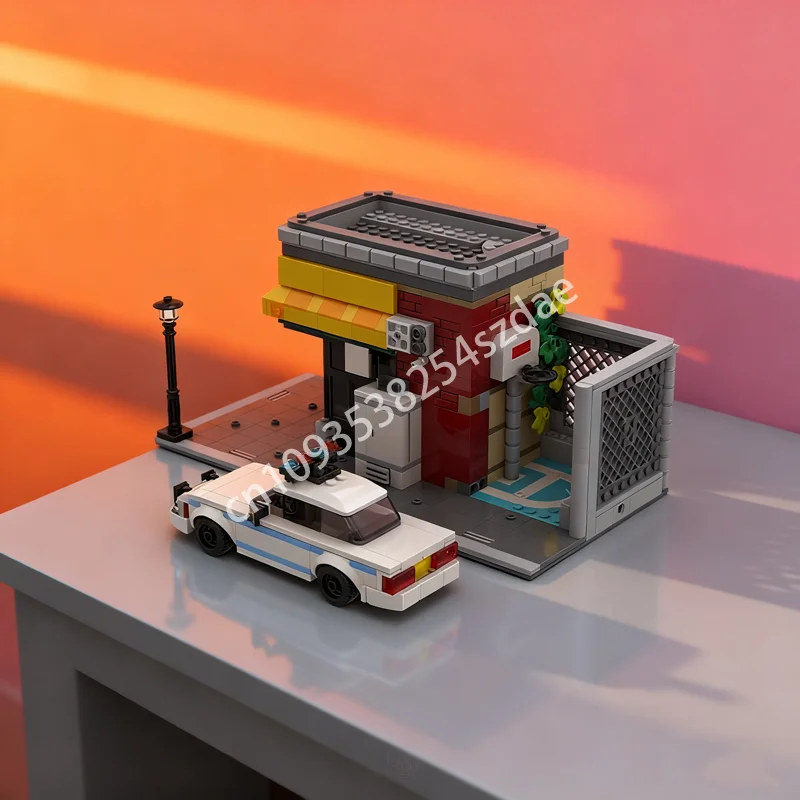 

318pcs MOC Miles Morales Deli Modular Modulared Model Building Blocks Assemble Idea Christmas Gifts Education Toy Brick Kids