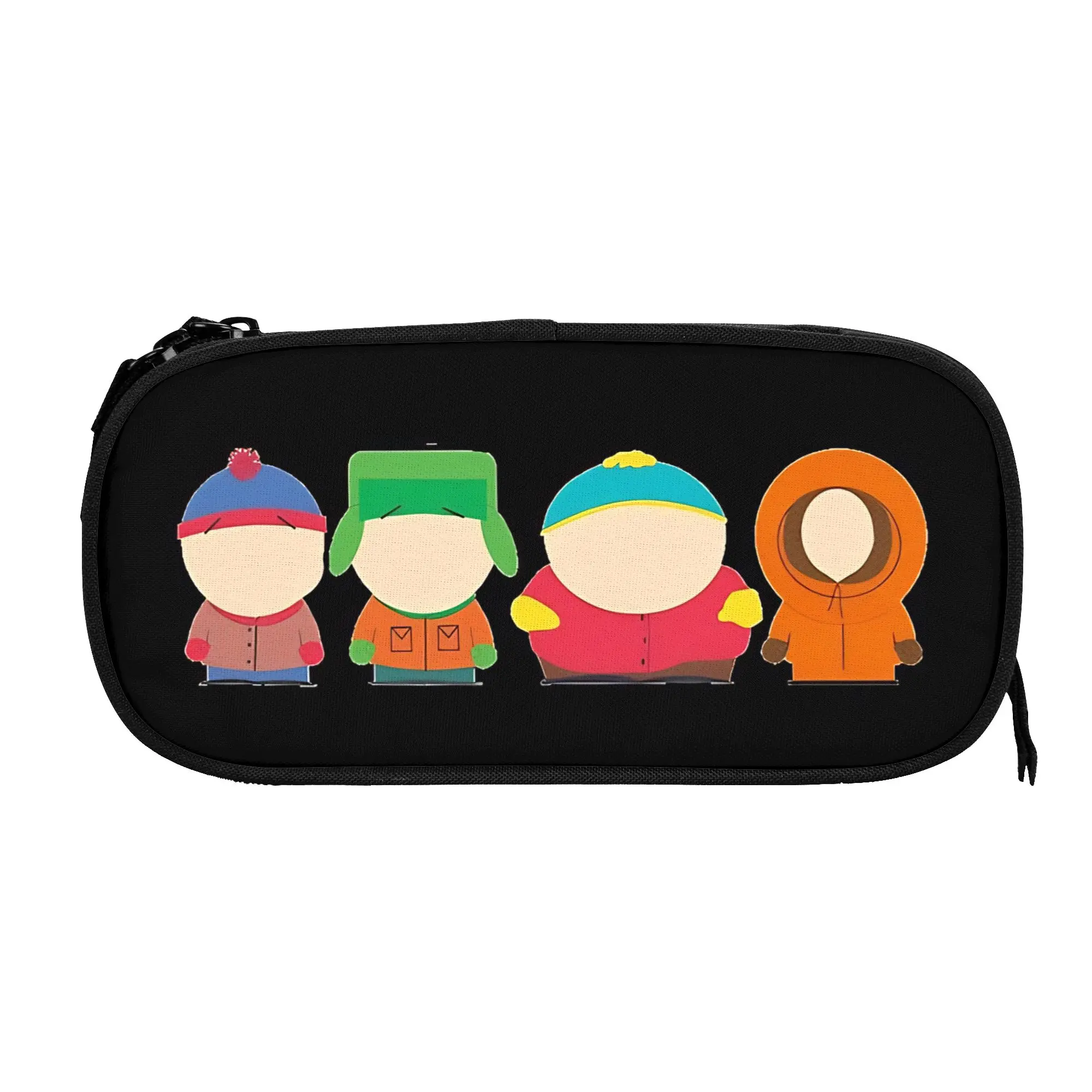 

1 piece Stylish Edgy Urban Animated Characters Pencil Case Boys Pen Bag S-South Park Office Pencil Pouch