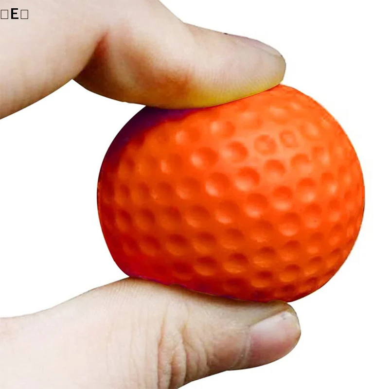 

〔E〕10Pcs PU Foam Golf Balls Sponge Elastic Indoor Outdoor Practice Training〔Winter5〕