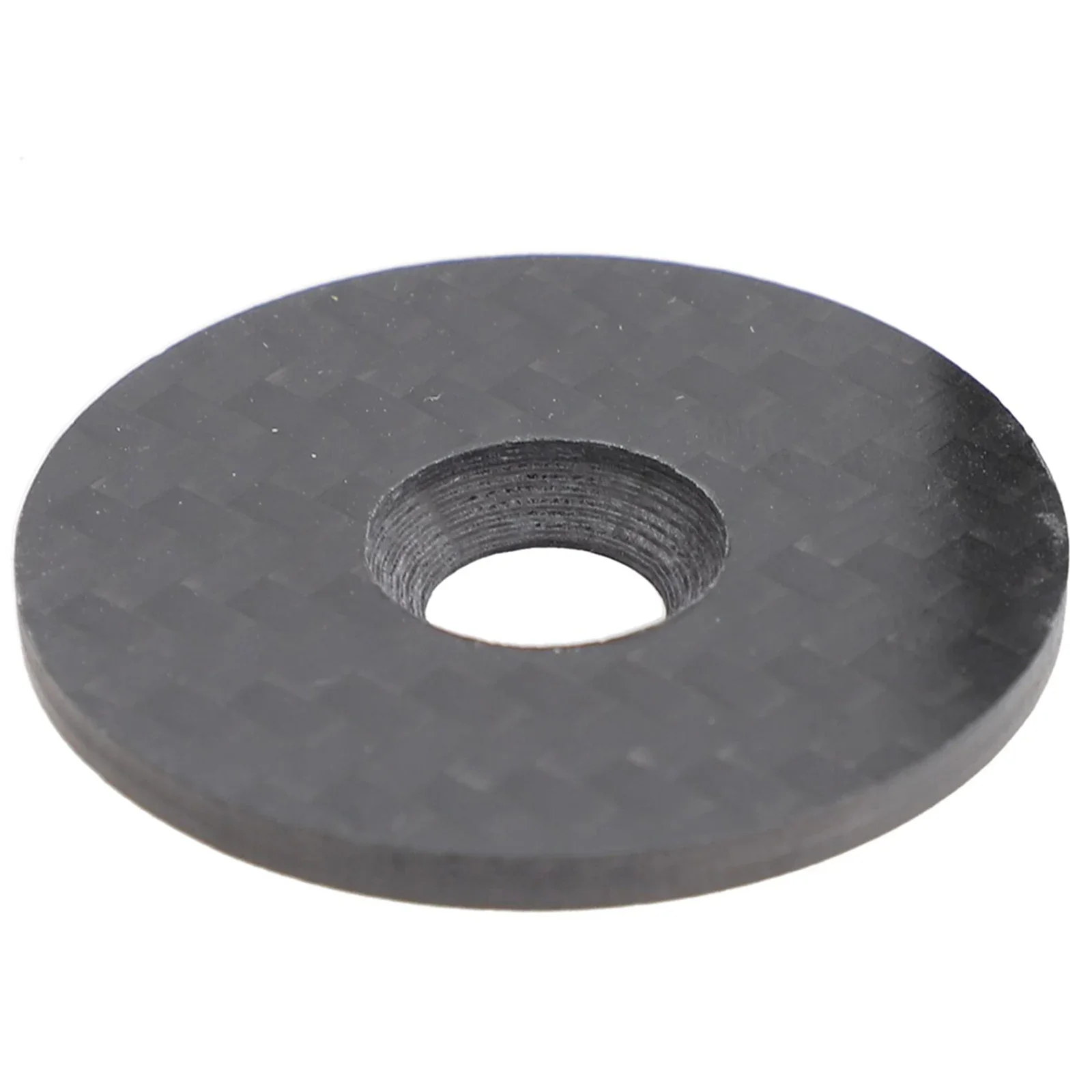 غطاء غطاء جذعي لسماعة الرأس من ألياف الكربون خفيف الوزن مع مسمار من التيتانيوم مناسب لتوجيه 31 8 مم وسهل التركيب