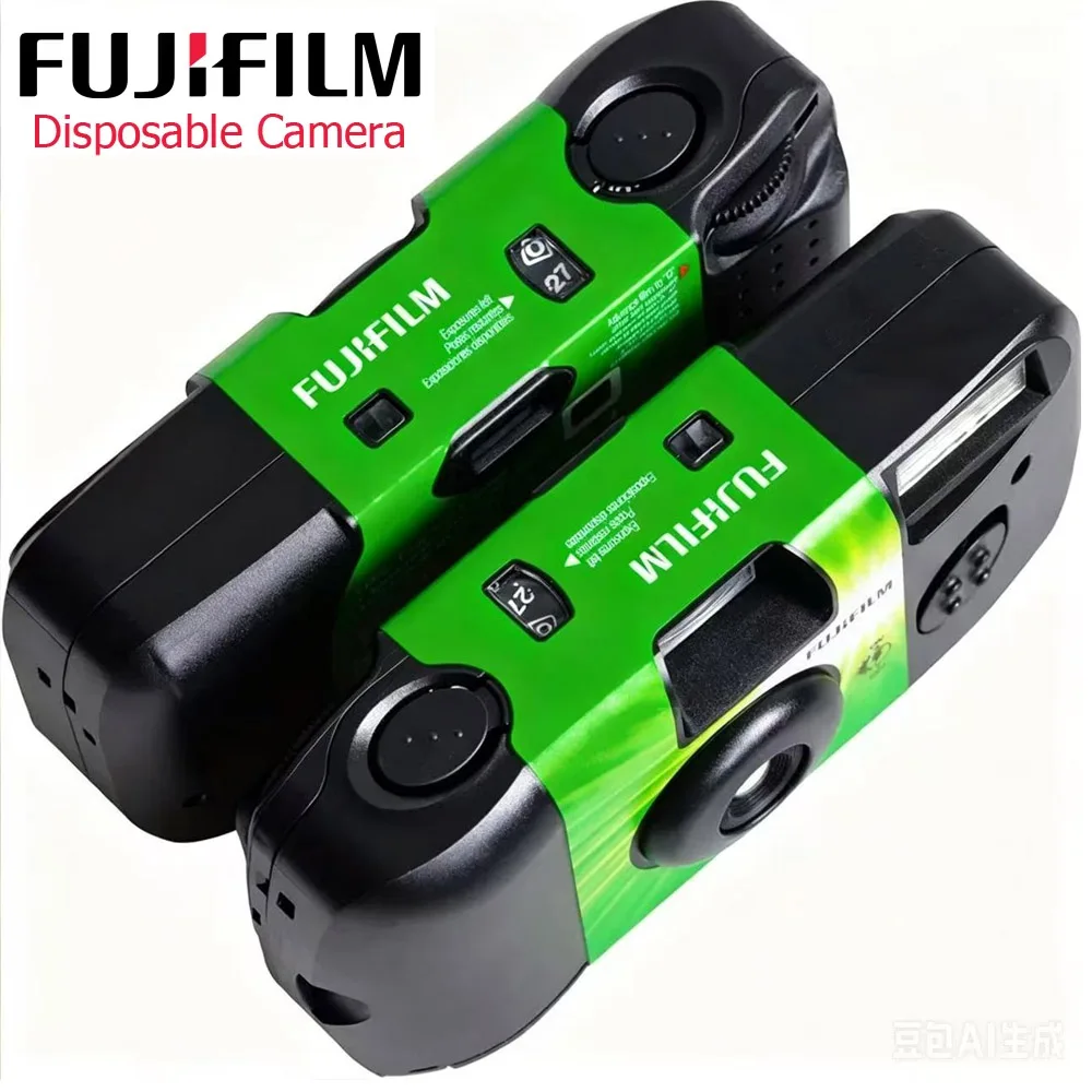27 Photo Exposures Single Use One Time Use Fujifilm QuickSnap ACE 400 Power Degrees with Flash 1/3/5/6PCS Disposable Film Camera