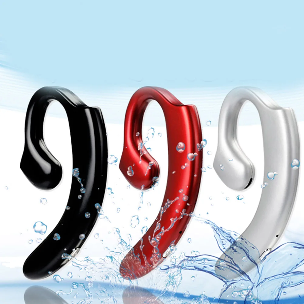 

Pcs Mini Wireless Earbuds V5.0 Bone Conduction Earphones Comfortable Hanging Ear Hooks Bluetooth Headphones
