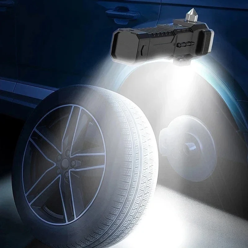 ใหม่ 4 in 1 ไฟฉายแบบชาร์จไฟได้ LED Power Bank 3W ไฟฉายแบบพกพา USB มัลติฟังก์ชั่นฉุกเฉิน Camping