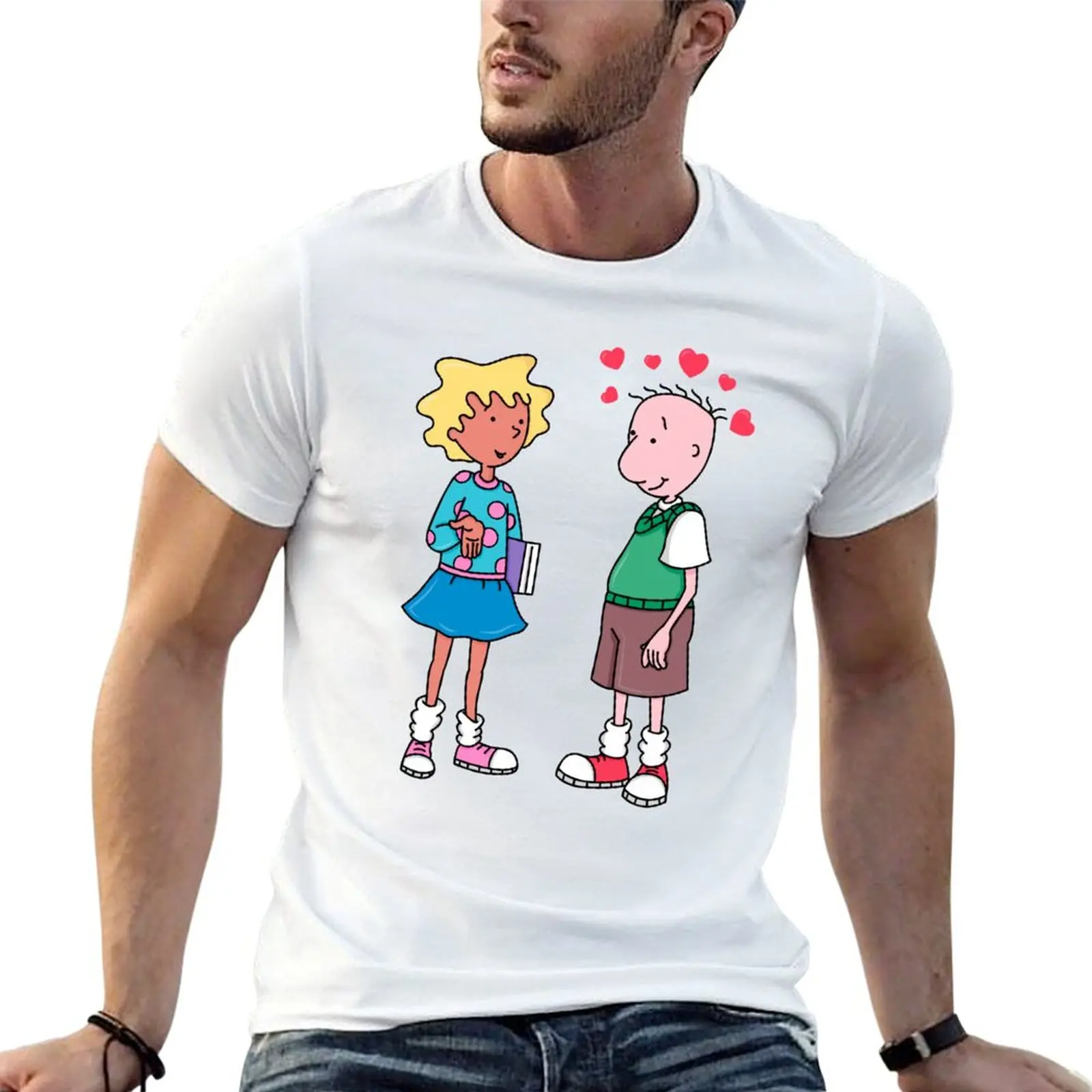 Doug & Patti T-Shirt Plus Size Street Style Tee