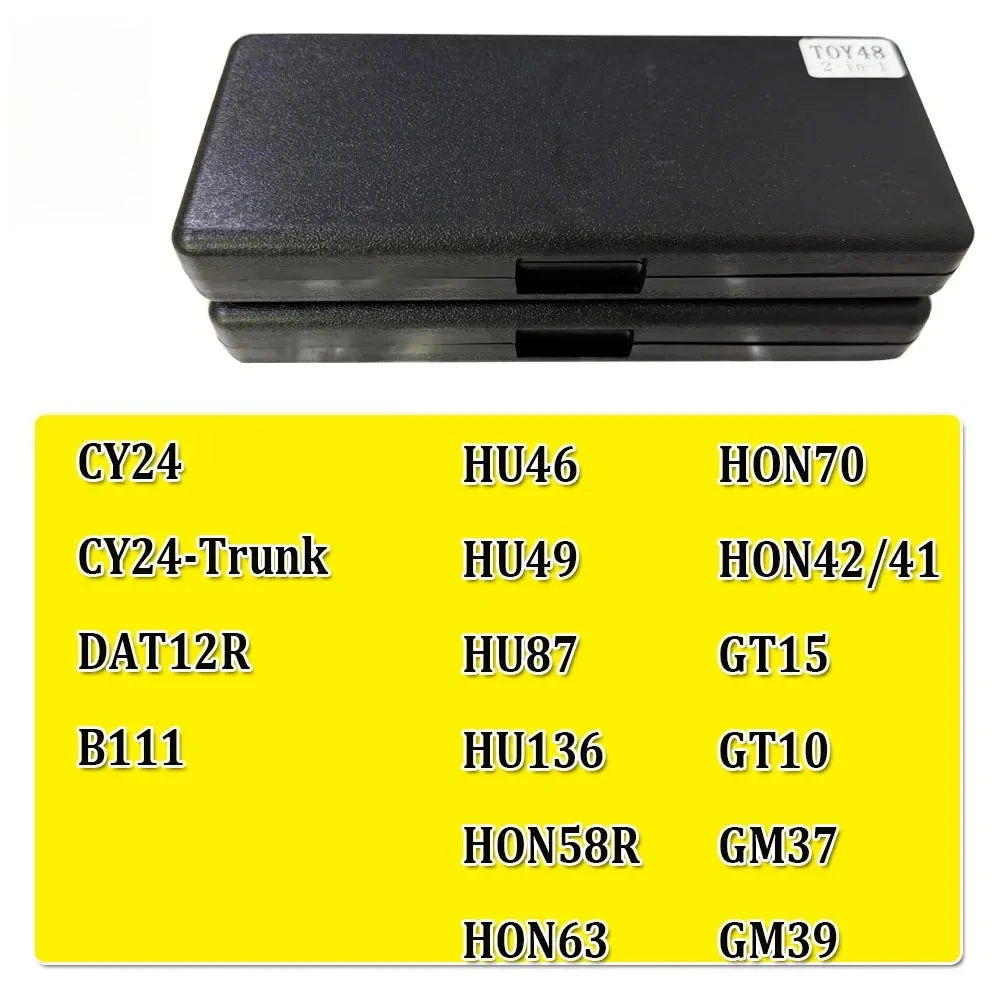 Lishi 2 in 1 Tool for MAZDA2014 MAZDA2024 MAZ24R-2020 ,for Dashuang(left) ,for Dashuang(right) for Car Key