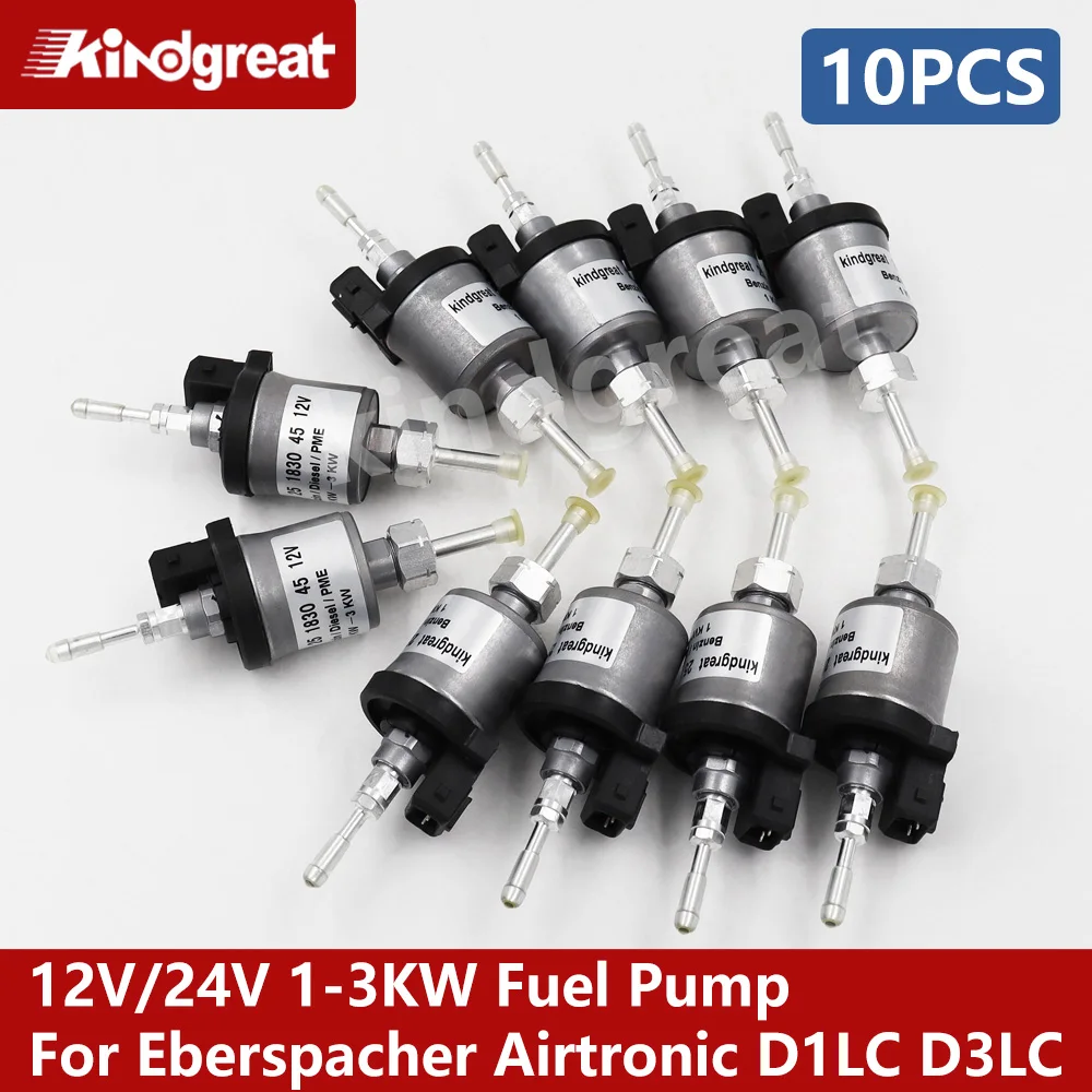 10PCS/Lot 12V/24V 1-3KW 18ml Diesel Parking Heater Dosing Pump For Eberspacher Airtronic D1LC D3LC Fuel Pump 25183045 25190845