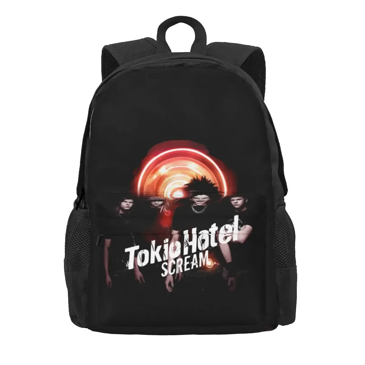 Tokio Hotel Vintage Metal Band Rock P-423 Large Capacity Backpack Bookbag Swimming Personalised Clothes Backpacks