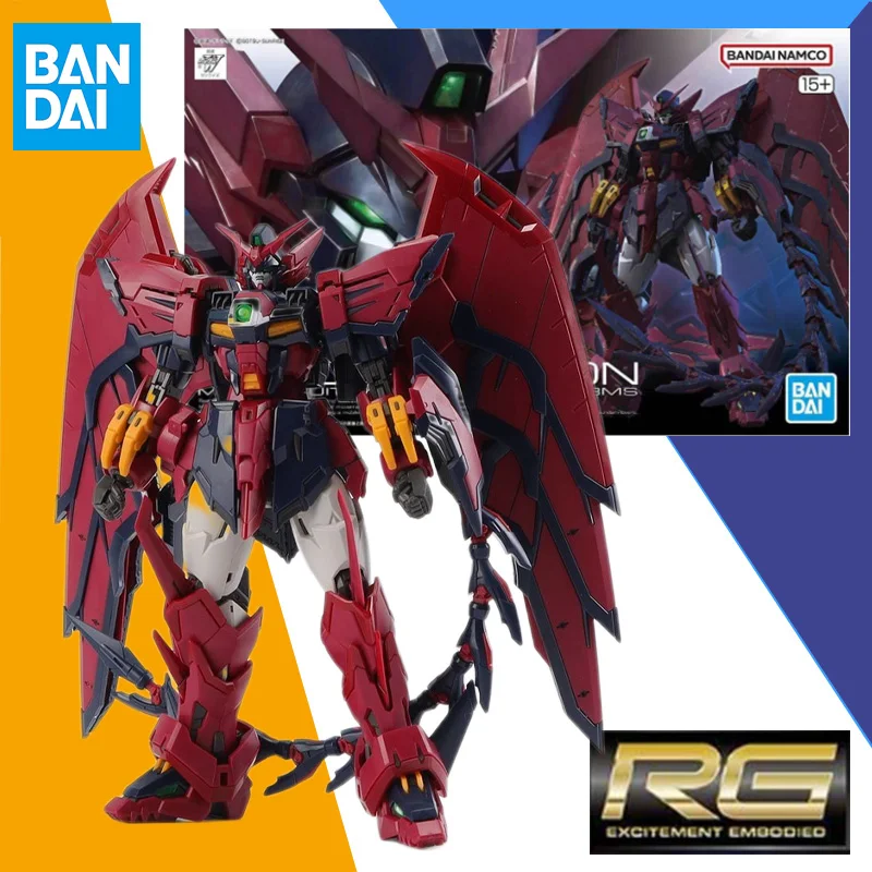 

Bandai RG Real Grade 1/144 GUNDAM EPYON Model Kit Assembly Action Figure Model ROBOIT Toys Gift for Children
