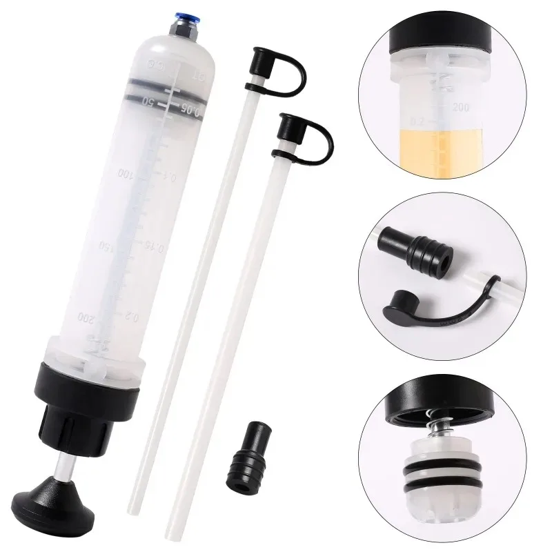 Extractor de aceite y líquido para coche, jeringa para cambio de aceite, botella de transferencia, bomba de extracción de combustible automotriz, herramienta manual, Extracto de aceite