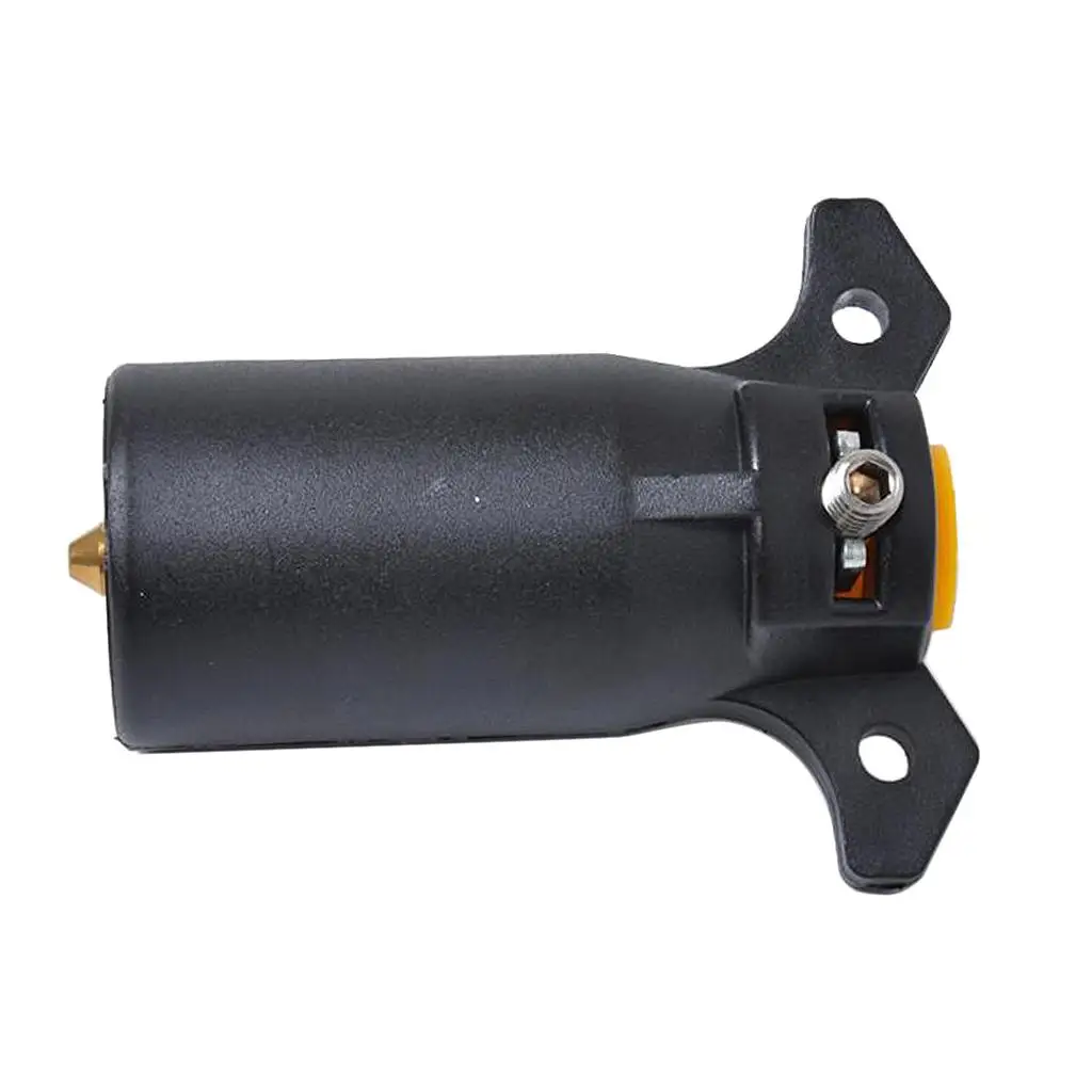 

Trailer Connector Plug 7 Pin Adapter Black Plastic for RV Trailer Wiring Lighting and Brake Function