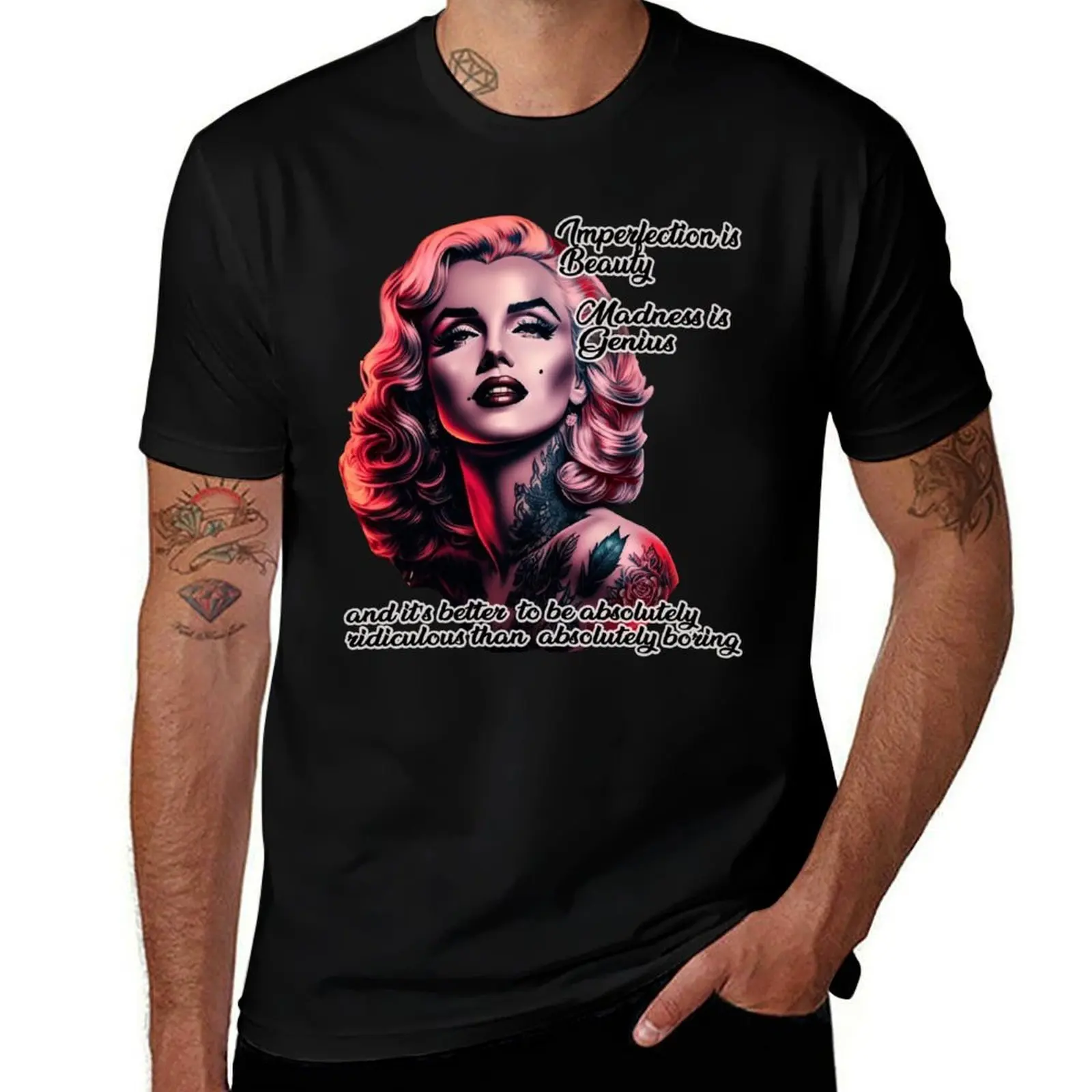 

Marylin T-Shirt t shirt for man 100 percent cotton man t shirt luxury T-Shirt