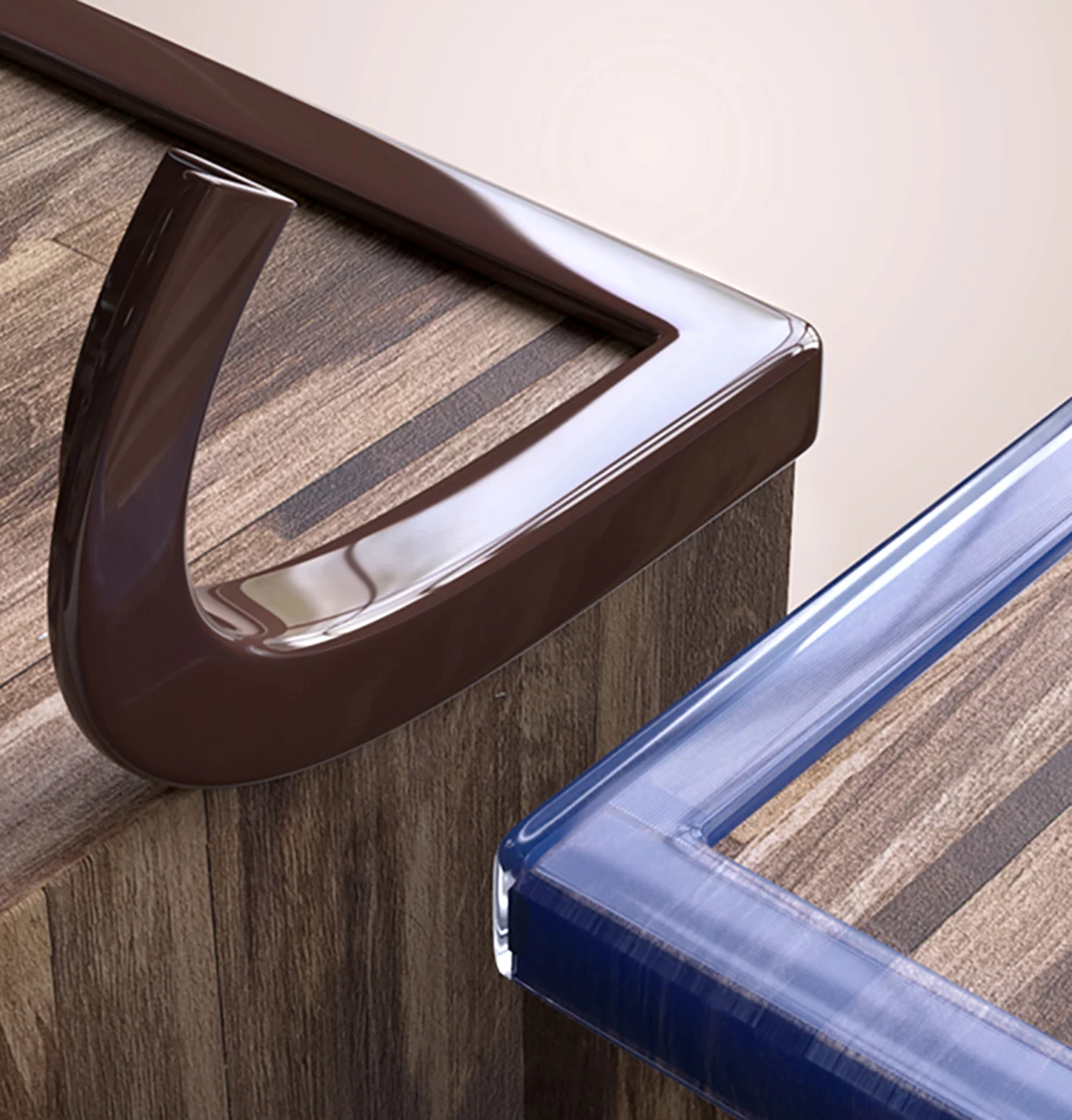 

5M Soft Rubber Corner Protector Safety Anti-Collision Decorative L-Shaped Strip Table Corner Edge Protection Cover