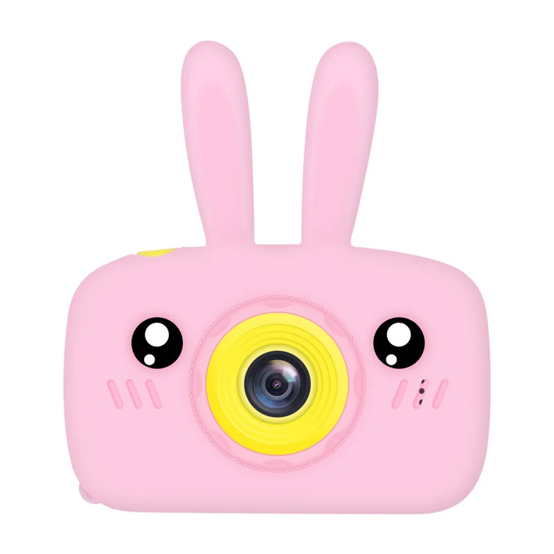 Children\'s camera selfies  HD Screen  Toys Kids Cute Cartoon Camera Outdoor Photography Kids Birthday Gift