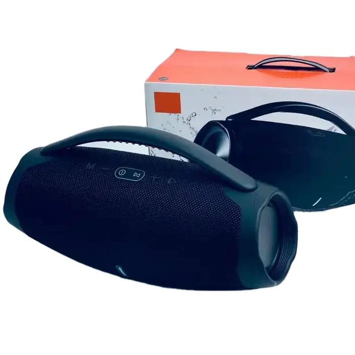

2023 New Popular Portable Music Player Support TF USB Boomsbox 3 Speakers