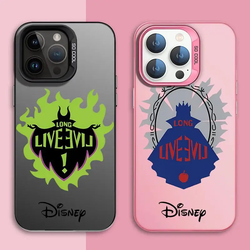 Disney Maleficent Ursula phone cases for Apple iphone 14 pro max case 15pro se 13 funda iphone 11Pro 14plus 16Pro Soft Cover