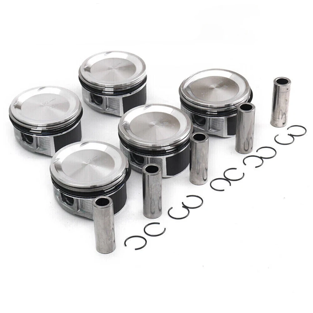 STD Oversize 0.5 Engine Parts Piston & Rings Set Fit 2.5 L T L5 GAS B5254T For Volvo S40 S60 S80 C30 C70 XC90 2.5T 2.5L 30731508