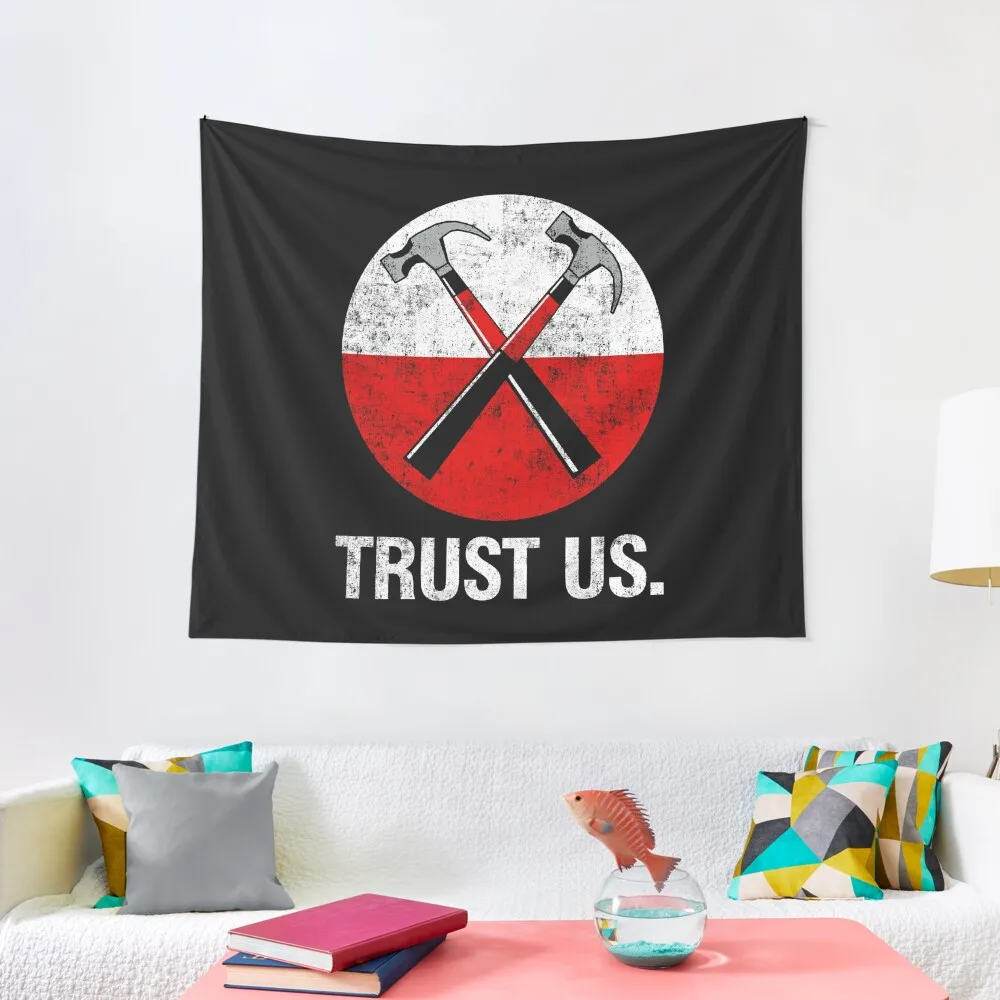 

nobody trust Tapestry Art Mural Outdoor Decor Tapete For The Wall Tapestry