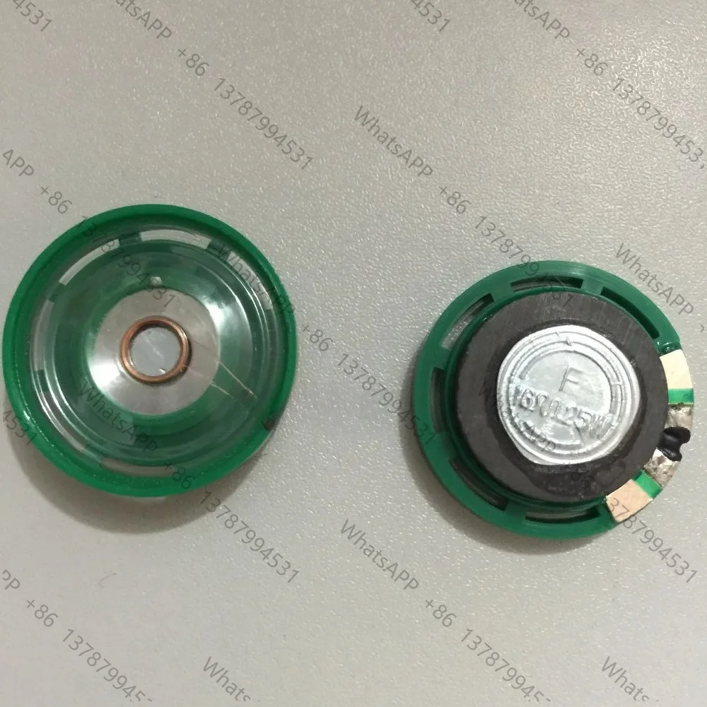 2Pcs 0.25W 16 ohm 29mm Round Black Plastic Magnet Electronic Speaker Loudspeaker