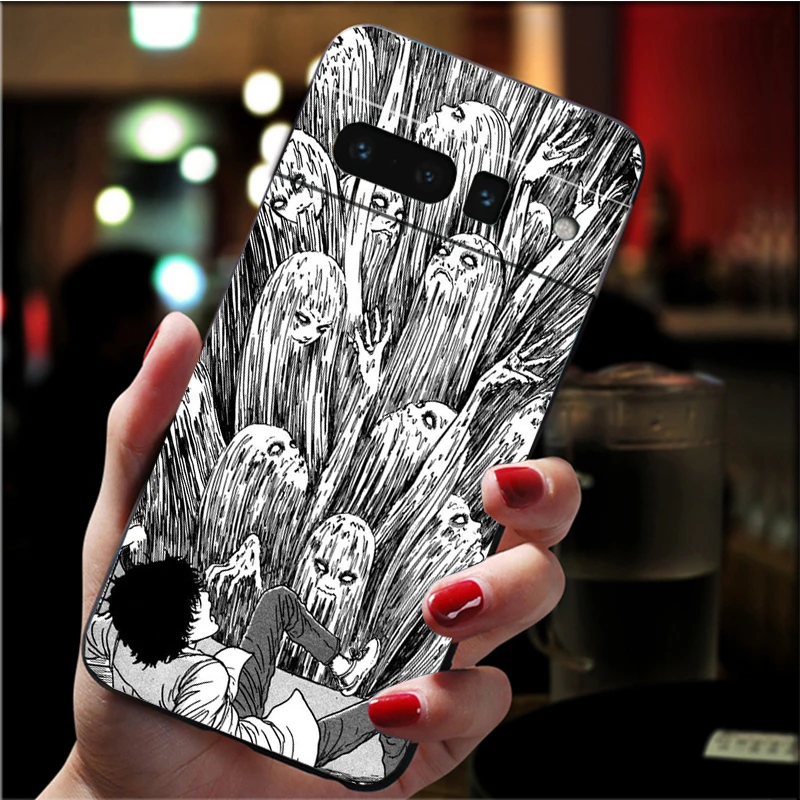 

Phone Case for Google Pixel 10 9 Pro XL 9A 8 7 6 Pro Pixel 8A 7A 6A Pixel 8 7 6 5 Tomie Junji Ito Case