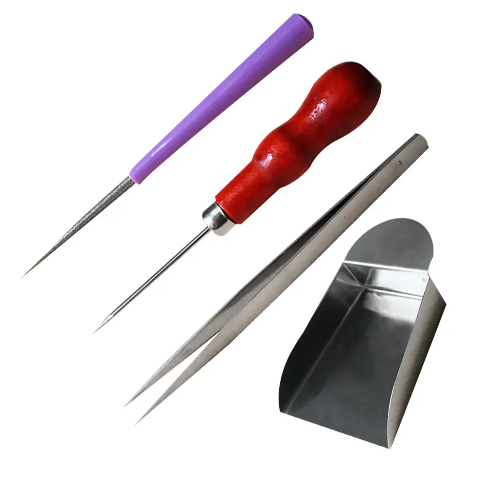 

Jewelry Making Tool Set Craft Supplies DIY Polishing Kit Hole Expansion Tools Rod Reaming Needle Tweezers Shovel Lightweight