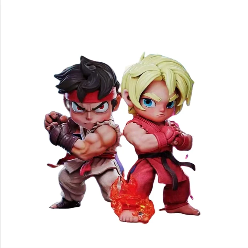 

In Stock Ninety Seven Street Fighter Long Ken Q Version Gk Figure Ornament Giftcollection Toys Gifts