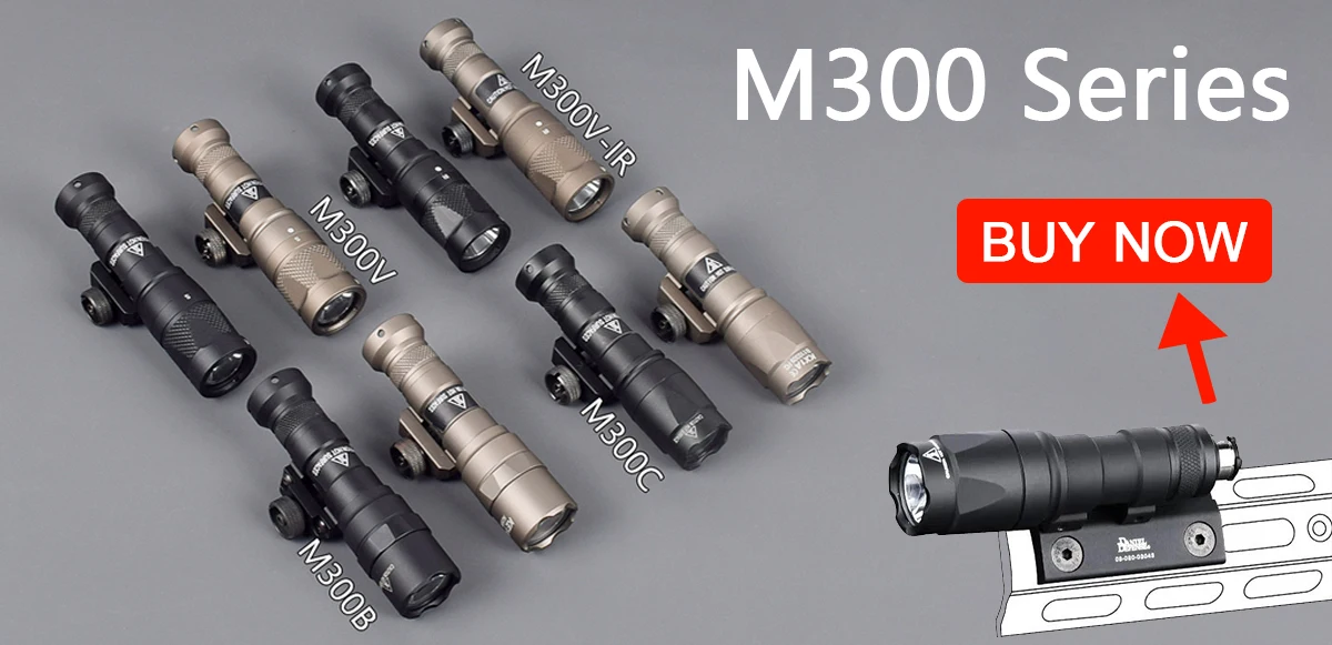 Tactical ARIS Series Surefire M300 M600 Offset Scout Mount Fit 20mm Ml-k Keymod SMR Rail Base for M600B M951 M620 Flashlight