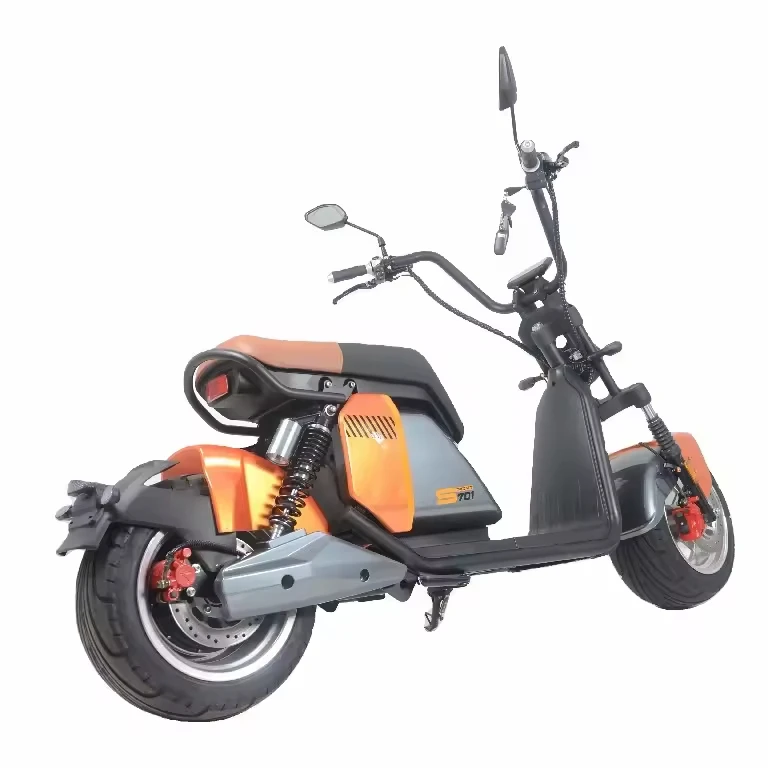 Powerful Adult 2000W Mobility Harleyment Style Electric Scooter view 2