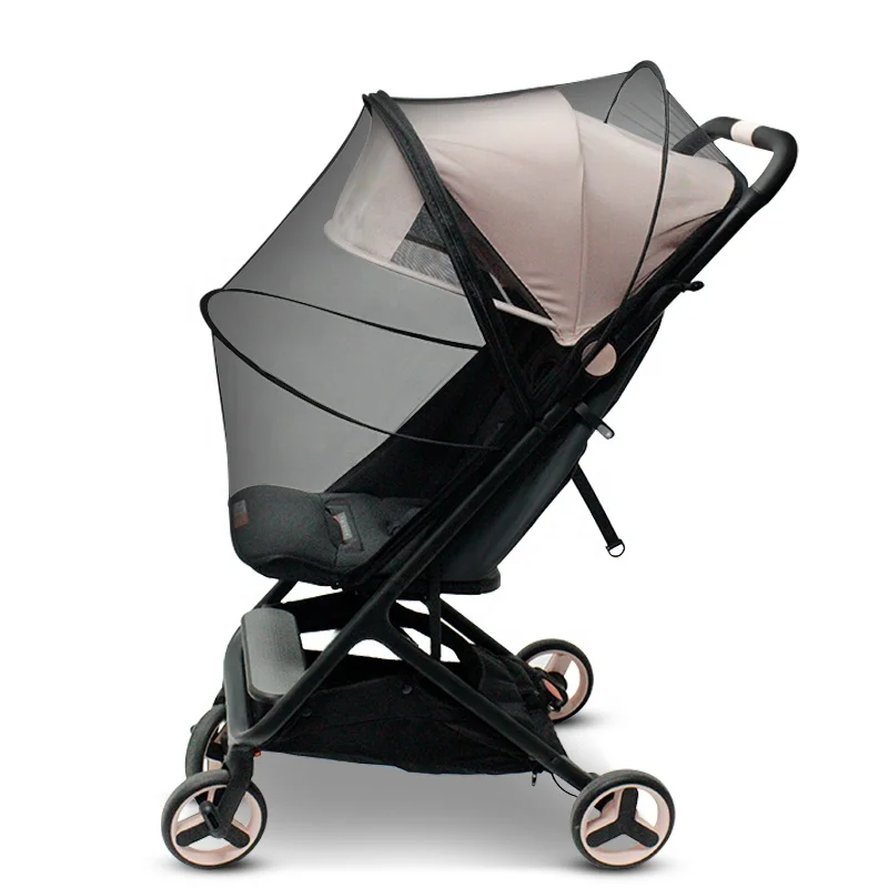 Factory Made Baby Strollers Special Elastic Breathable Mosquito Net With Zipper Window