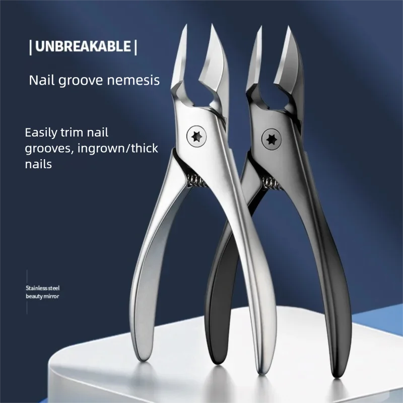 

1pc Mini Stainless Steel Horn Pliers Nail Scissors Hawk's Beak Toe Special Nail Clippers Nail Clippers Nail Groove Ingrown Nails