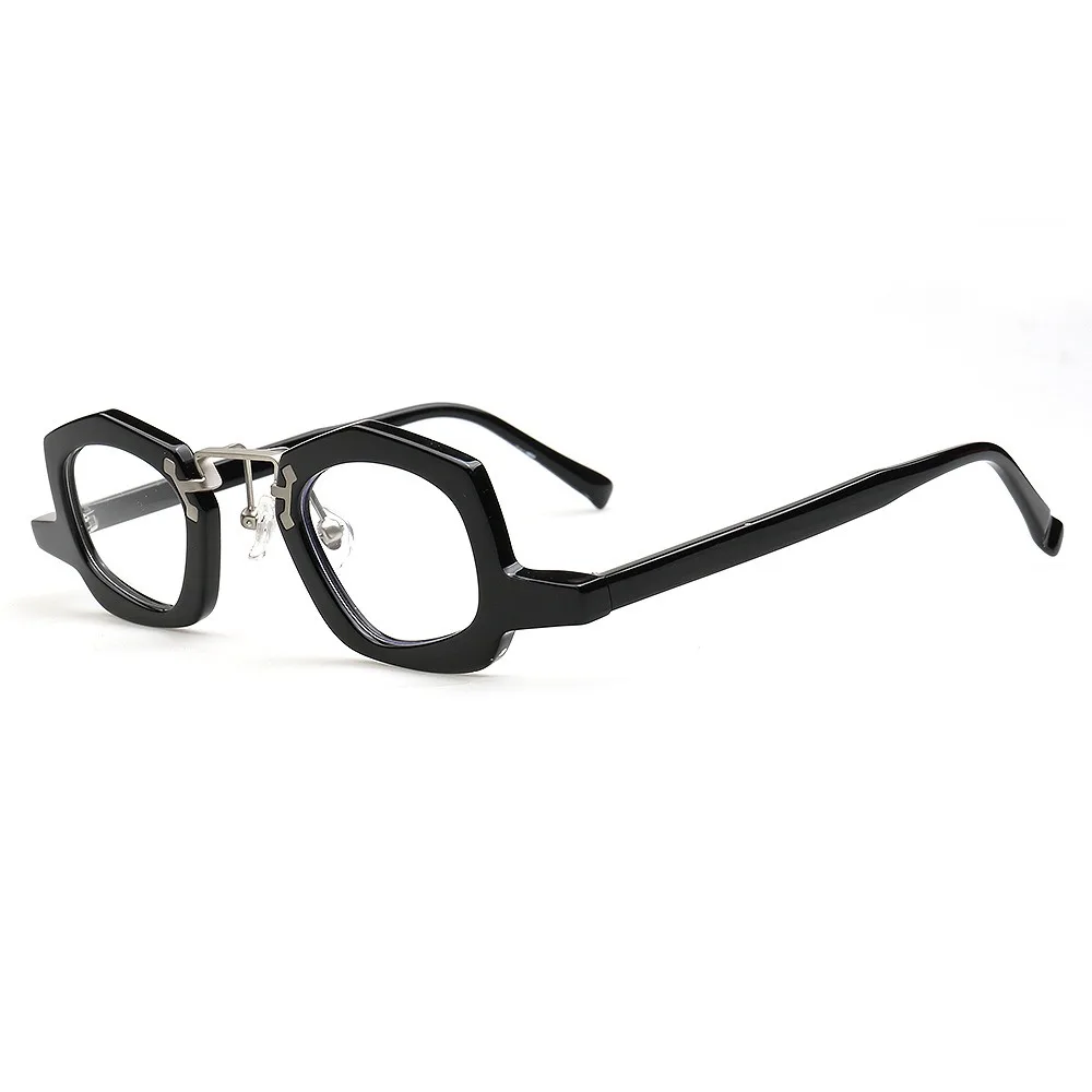 

Acetate Eyeglasses Frame Men Clear Lenses Women Computer Glasses Prescription Myopia Reading Eyewear