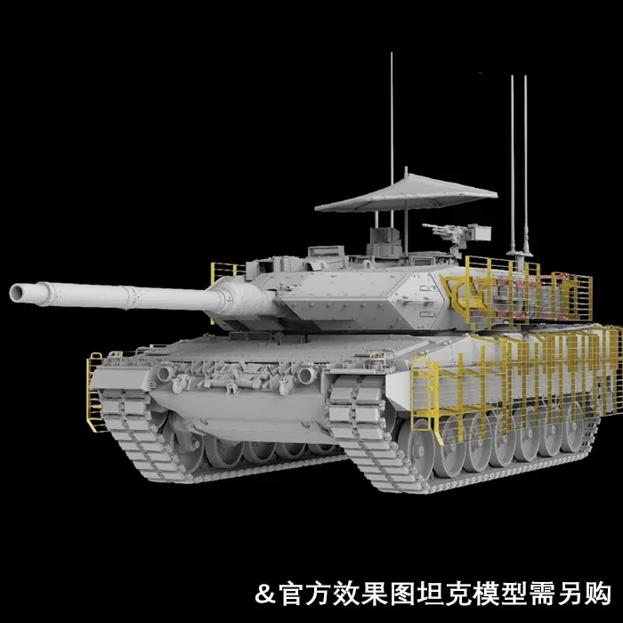 Ryefield 모델 업그레이드 에칭 RM-2021, 레오파드 2A6M 캐나다 탱크 개조, RM-5076 포함