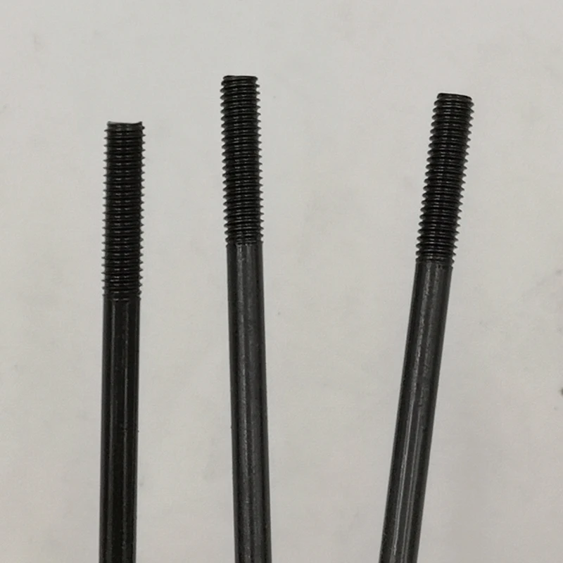 JQORG Electric Bicycle Spokes 13G Diameter 2.3mm Black Color Spokes SUS304 Material J-bend Electric Bike Wheel Spokes For Motor