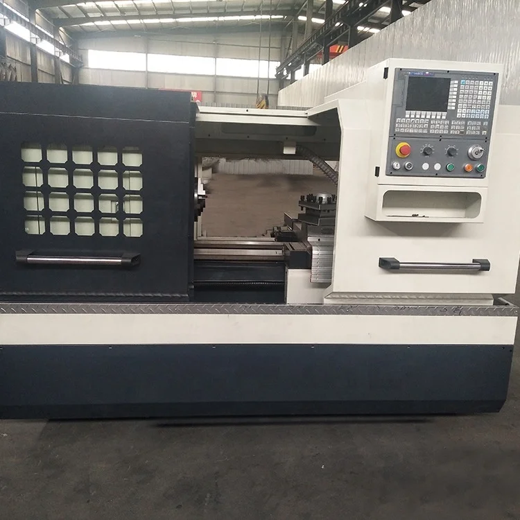 Stability CK6140 CNC Flat Bed Lathe GSK System High Rigidity Cutting Capacity Single Spindle Heavy Duty Horizontal