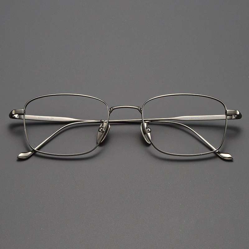 

Top Quality Handmade Titanium Ultralight Optical Glasses Frame Men Women Luxury Brand Vintage Rectangle Eyeglasses Eyewear