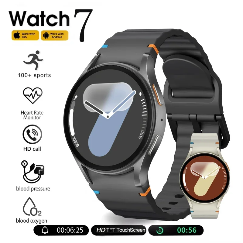 

2025 Official Galaxy Watch 7 Classic SmartWatch Women Bluetooth Call Smartwatch Men AMOLED GPS Sports Watche Men For Android IOS