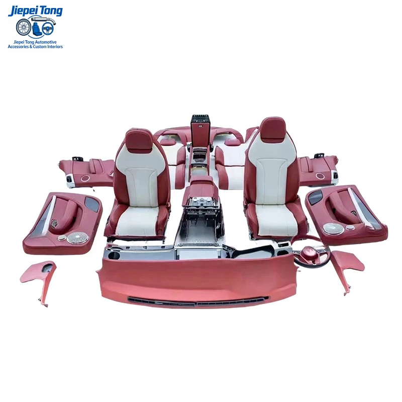 Suitable For Bentley Continental GT Old To New Full Covered Durable Leather Seats1 Set Interior Accessory Door Panel Cover
