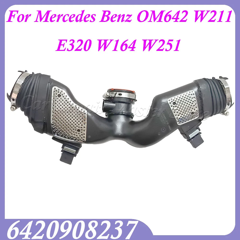 

Engine air conduit intake pipe manifold air meter sensor suitable For Mercedes Benz OM642 W211 E320 W164 W251 6420908237