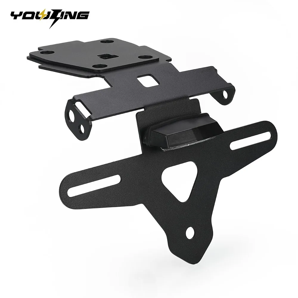 For SUZUKI GSX-S1000F GSXS 750 S1000 2015-2022 Tail Tidy Fender Eliminator License Plate Holder LED Light GSX-S750 GSX-S1000
