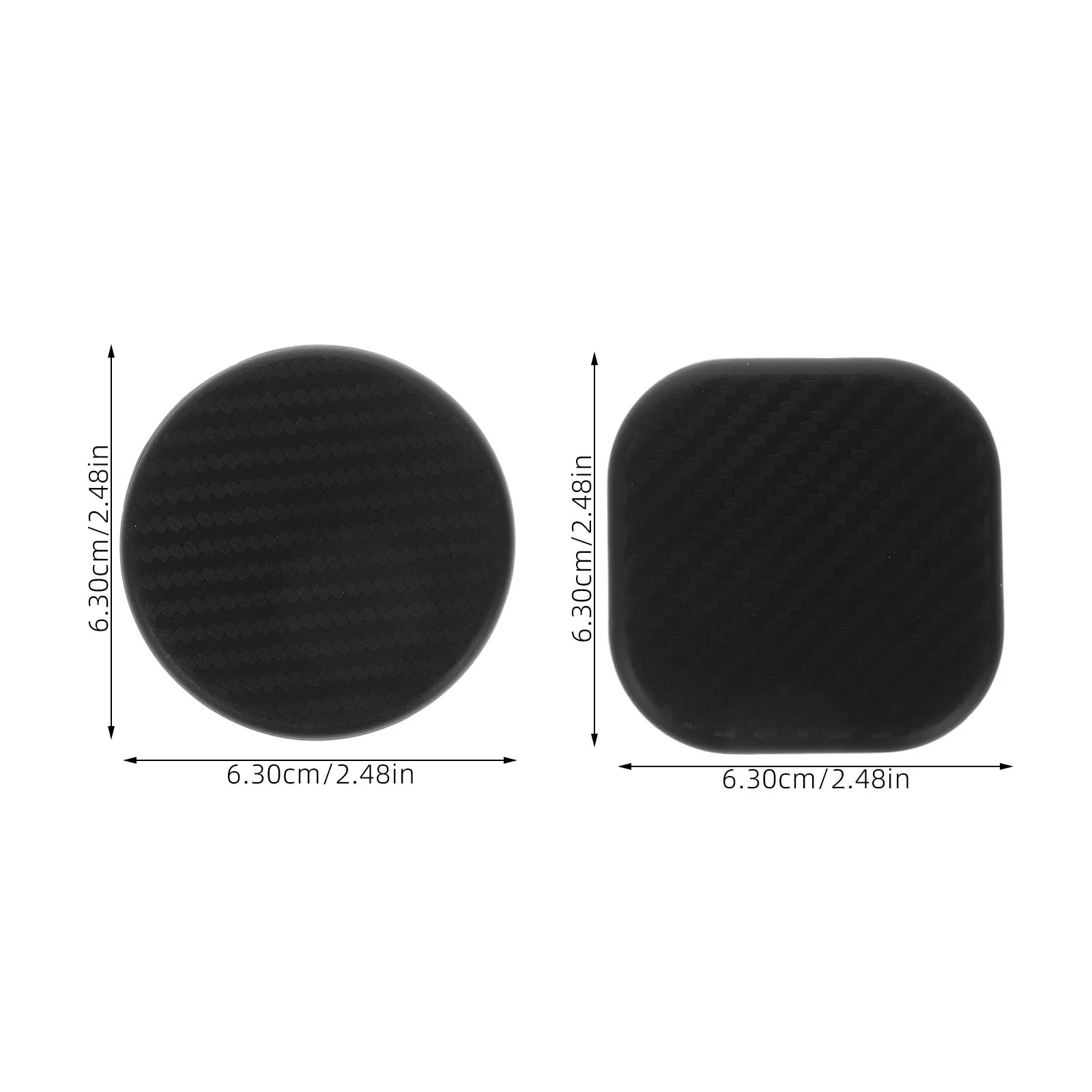 4 قطعة سيليكون سيارة كوستر حامل الكأس حصيرة عدم الانزلاق معزول العالمي صالح للمركبة الداخلية ملحقات الشاحنة شرب الراحة #2