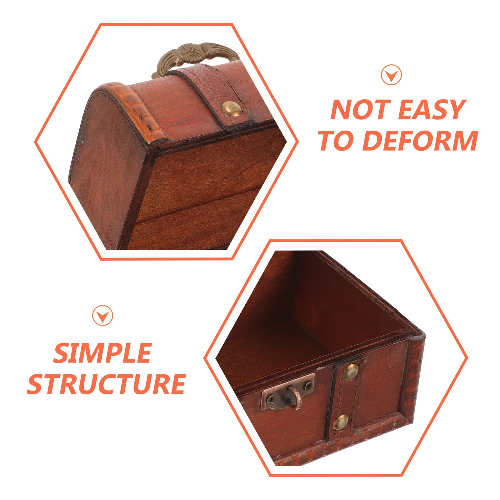 

Деревянная шкатулка для драгоценностей с замком, винтажный ретро-органайзер для ювелирных изделий, чехол для хранения колец, серег, ожерелий, браслетов, брошей, рабочего стола