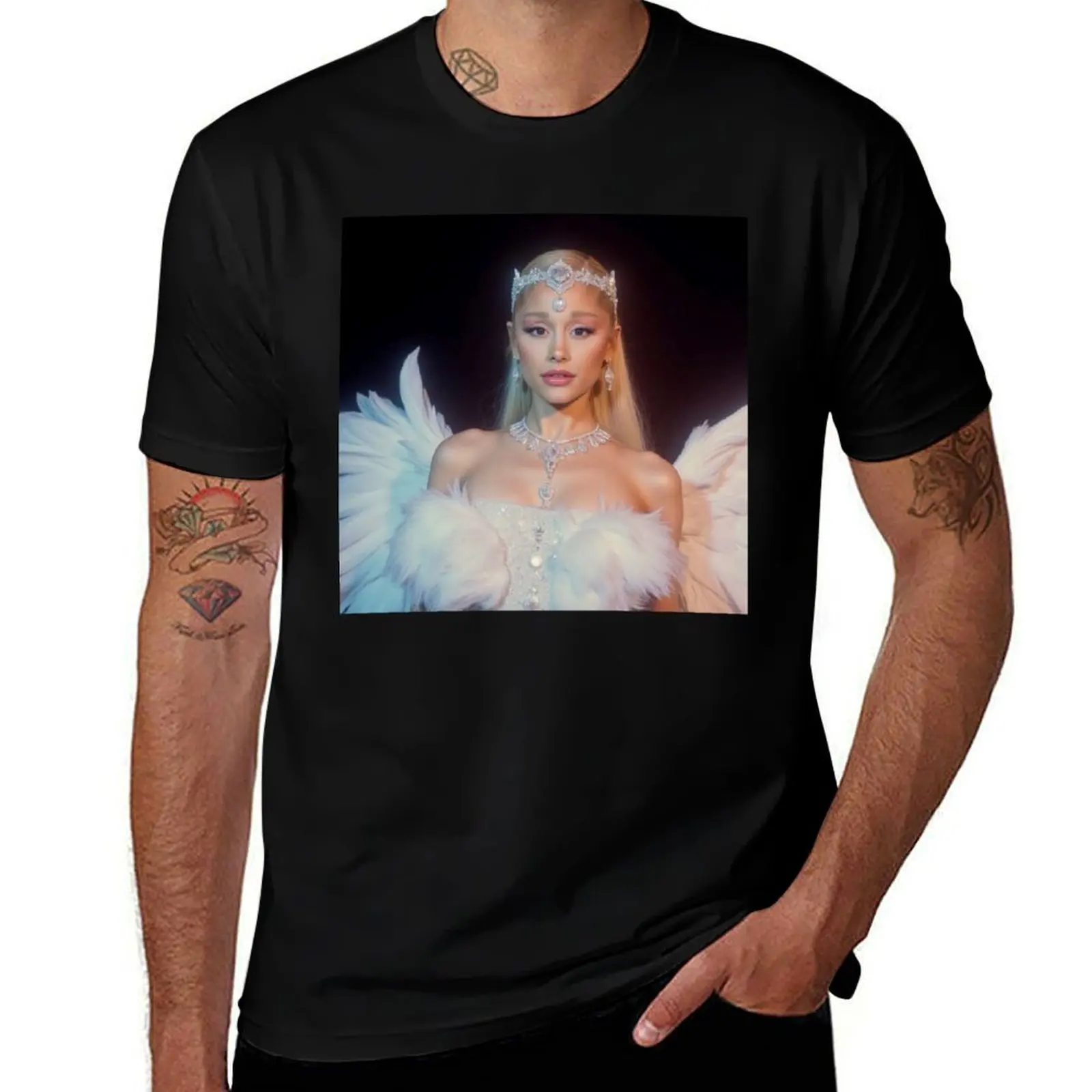 

Fairy ariana T-Shirt funny shirt cotton cute tops designer shirts mens graphic t-shirts hip hop