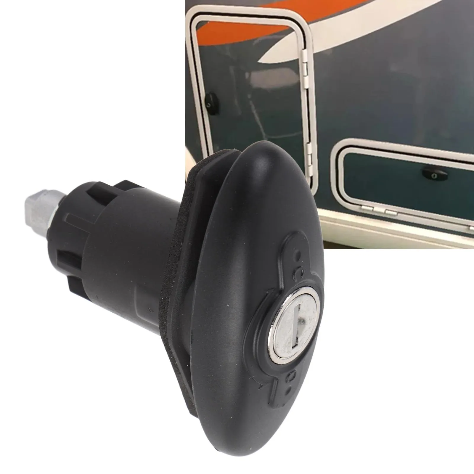 

Замок крышки грузовика, многофункциональная защелка крышки грузовика из цинкового сплава для прицепа на колесах, кемпера, шкафа для гаражных ворот